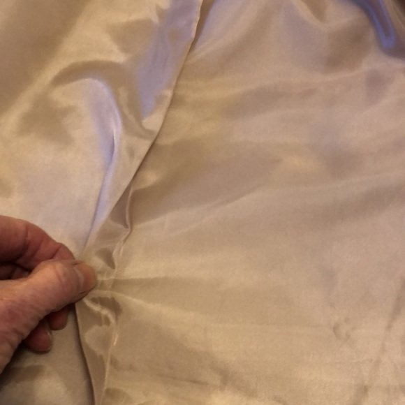 ALIA QUILTED VEST BEIGE SIZE 12P LIGHT FULLZIP 2 POCKET VERY GOOD CONDITION #016 - Picture 11 of 14